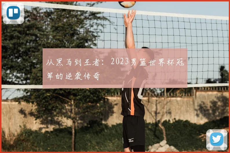 从黑马到王者：2023男篮世界杯冠军的逆袭传奇